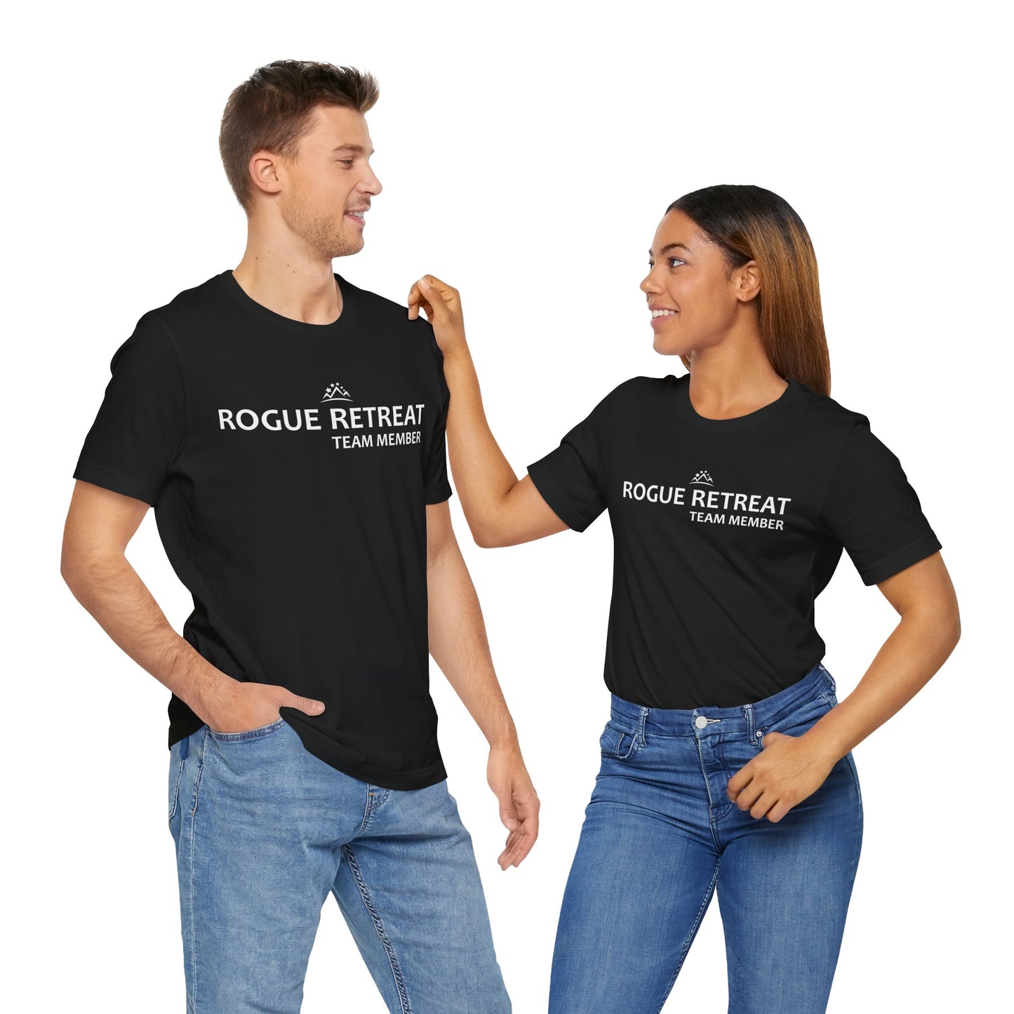 Staff - Rogue Retreat Logo Shirt V2 (Black)