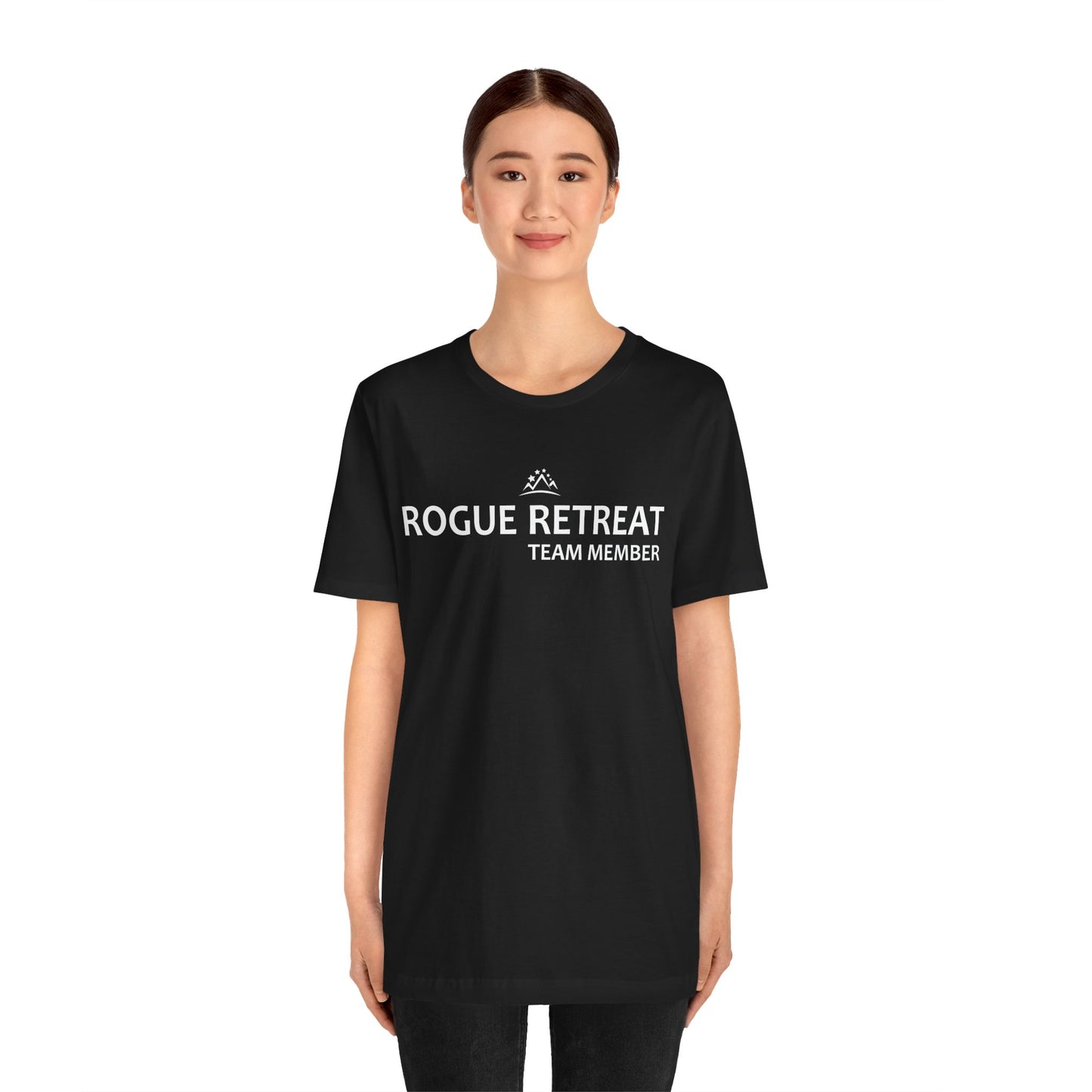 Staff - Rogue Retreat Logo Shirt V2 (Black)