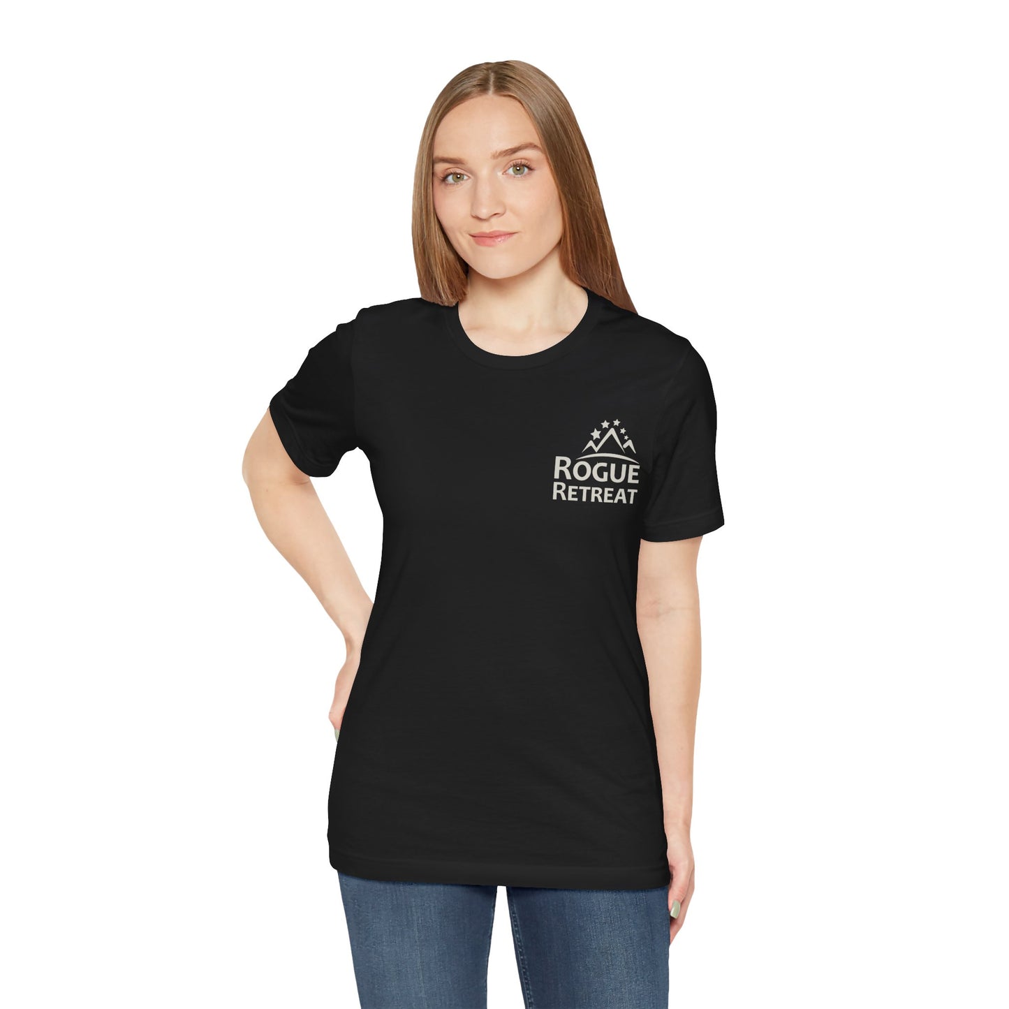 Staff - Rogue Retreat Logo Shirt V1 (Black)