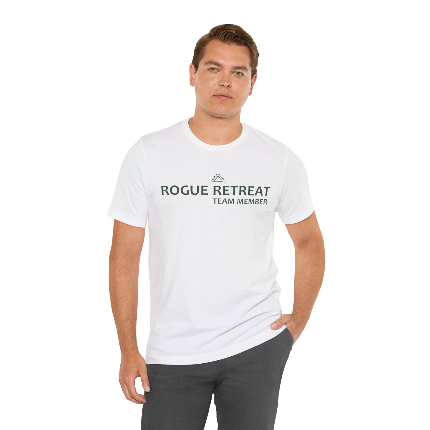 Staff - Rogue Retreat Logo T-Shirt V2 (White)