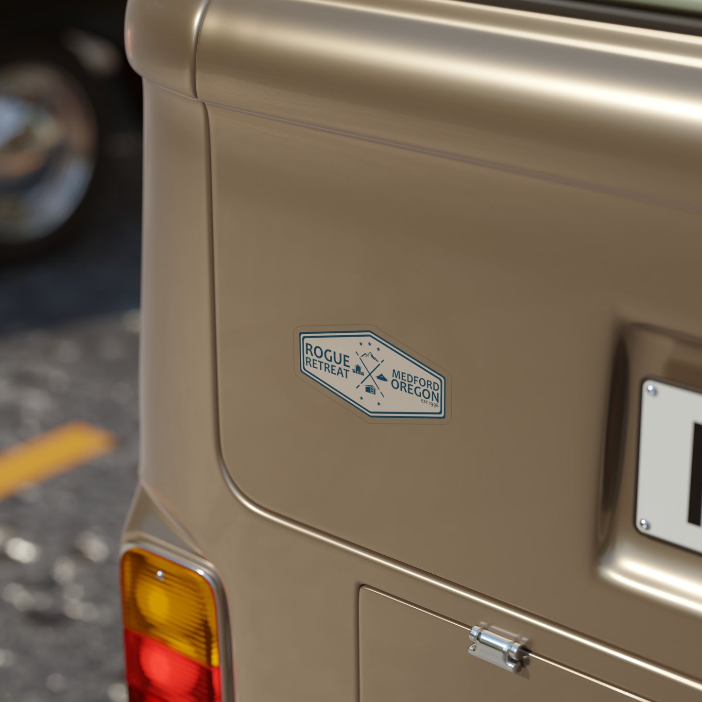 Vintage Logo Sticker