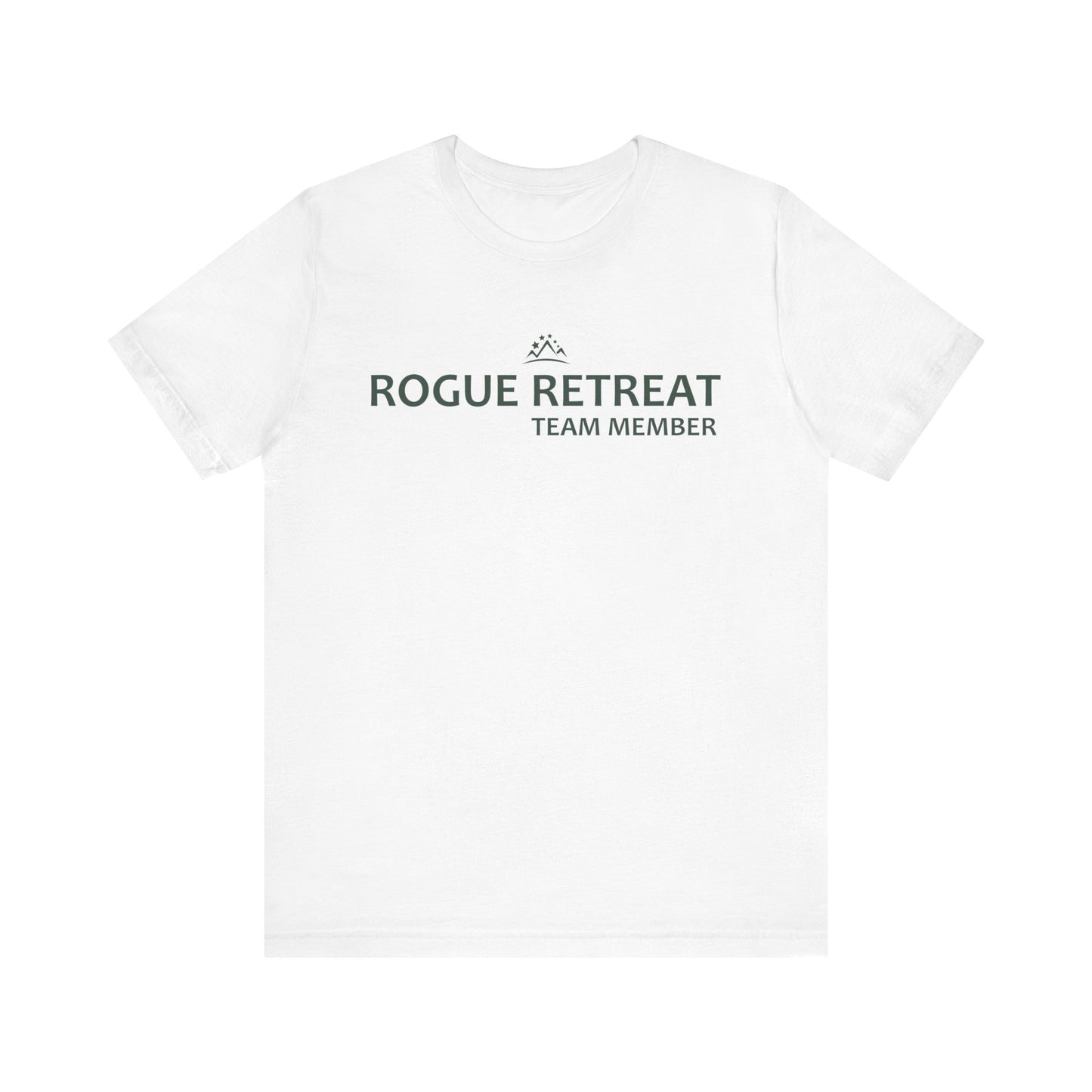 Staff - Rogue Retreat Logo T-Shirt V2 (White)