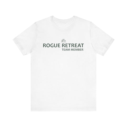 Staff - Rogue Retreat Logo T-Shirt V2 (White)