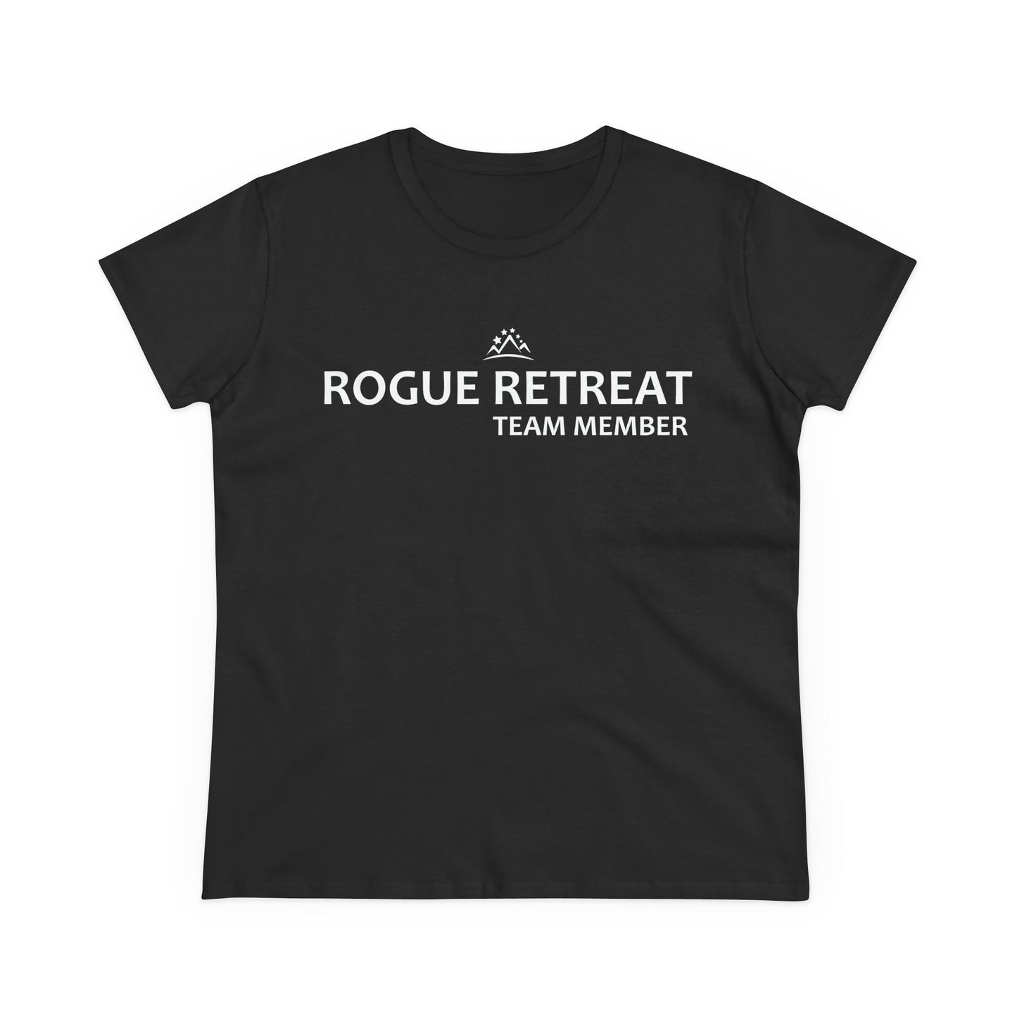 Staff - Rogue Retreat Logo Shirt V2 Women's (Black)