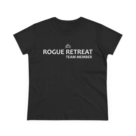 Staff - Rogue Retreat Logo Shirt V2 Women's (Black)
