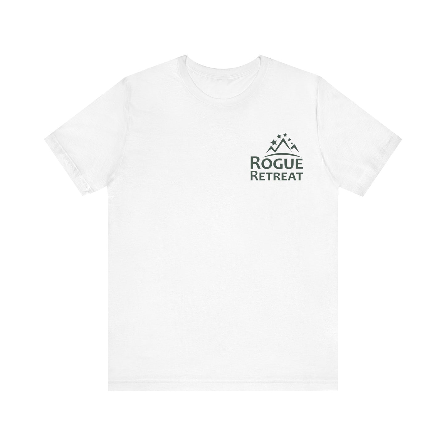 Staff - Rogue Retreat Logo T-Shirt V1 (White)