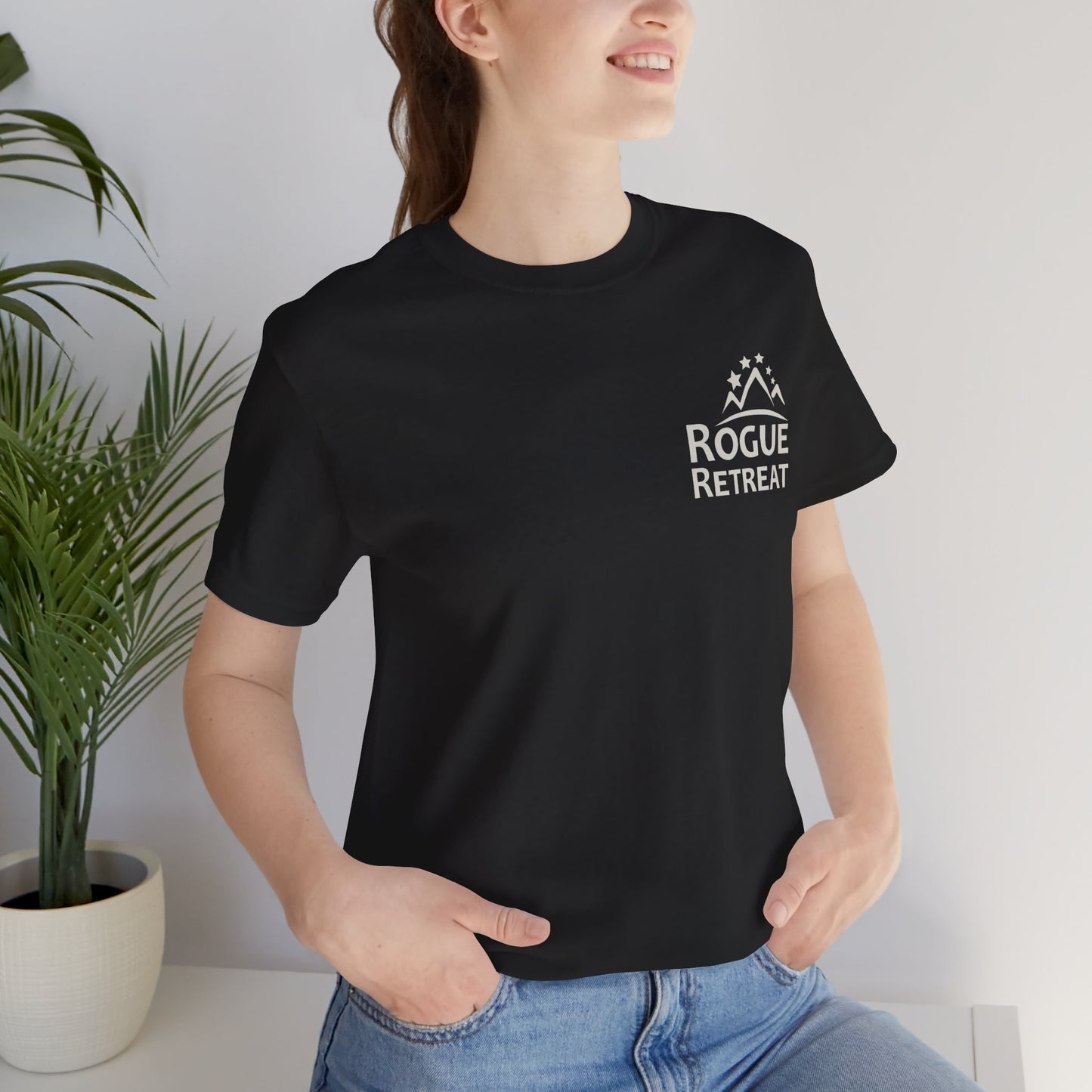 Staff - Rogue Retreat Logo Shirt V1 (Black)