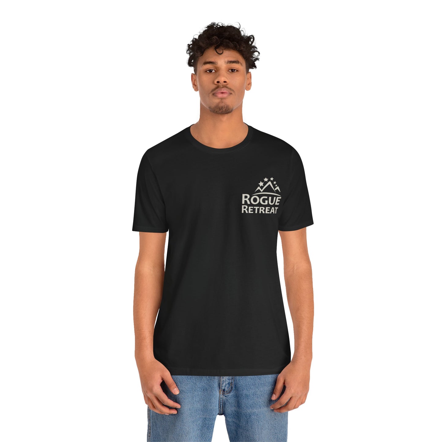 Staff - Rogue Retreat Logo Shirt V1 (Black)