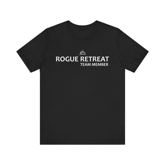 Staff - Rogue Retreat Logo Shirt V2 (Black)