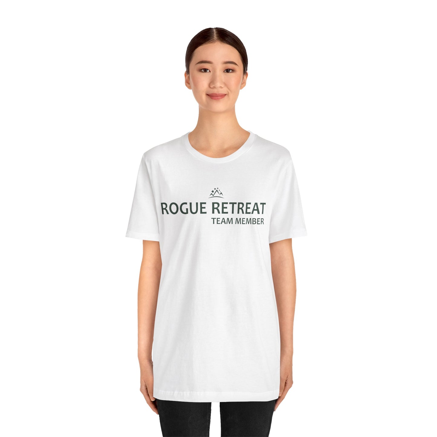 Staff - Rogue Retreat Logo T-Shirt V2 (White)
