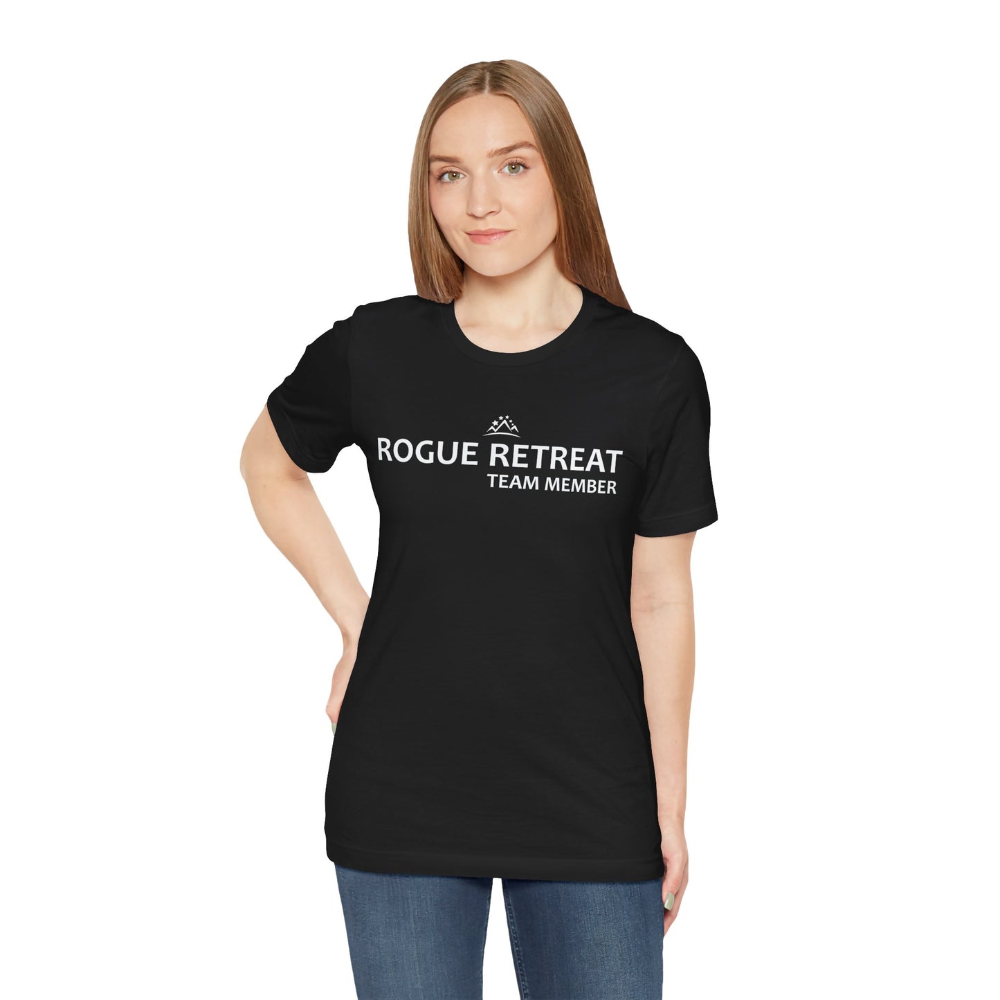 Staff - Rogue Retreat Logo Shirt V2 (Black)