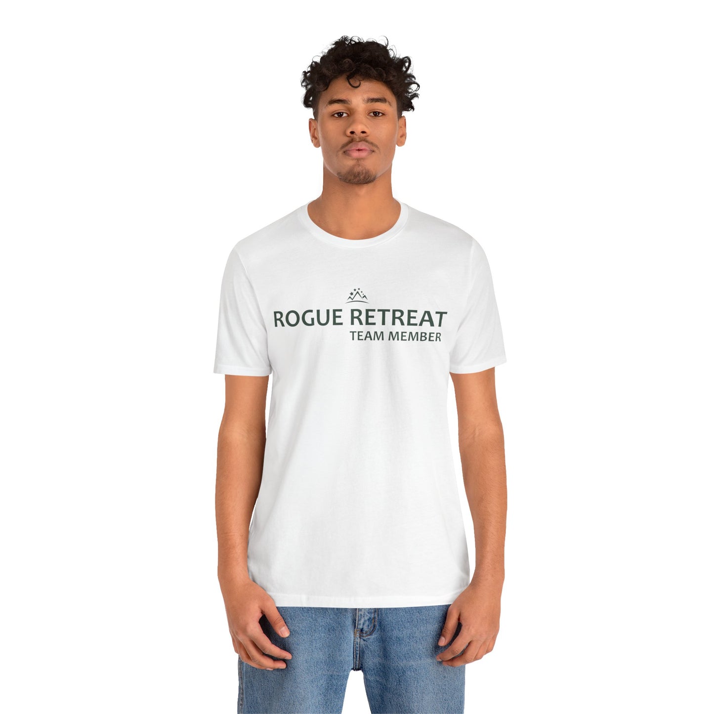 Staff - Rogue Retreat Logo T-Shirt V2 (White)