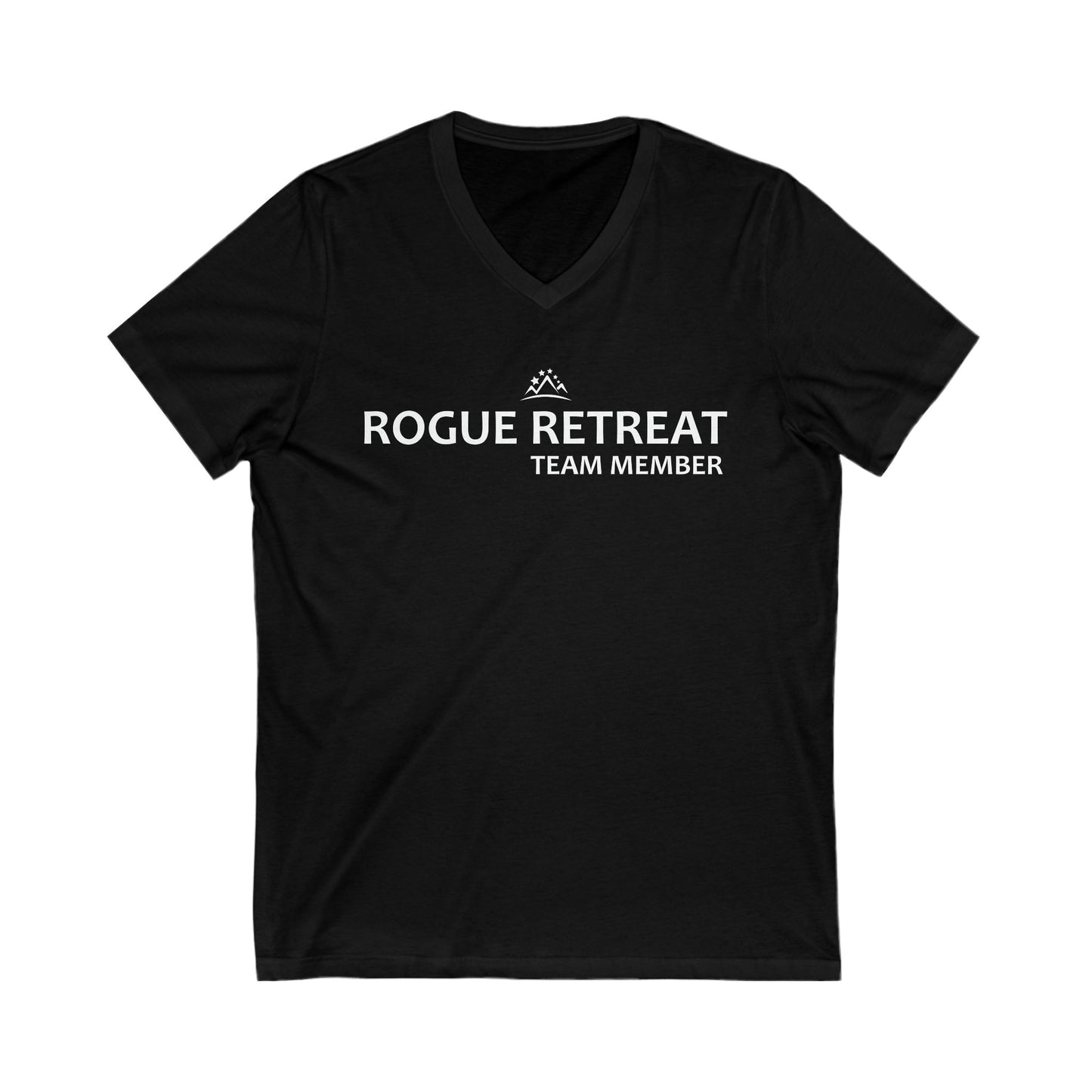 Rogue Retreat Team Member V-Neck Tee - Unisex Shirt