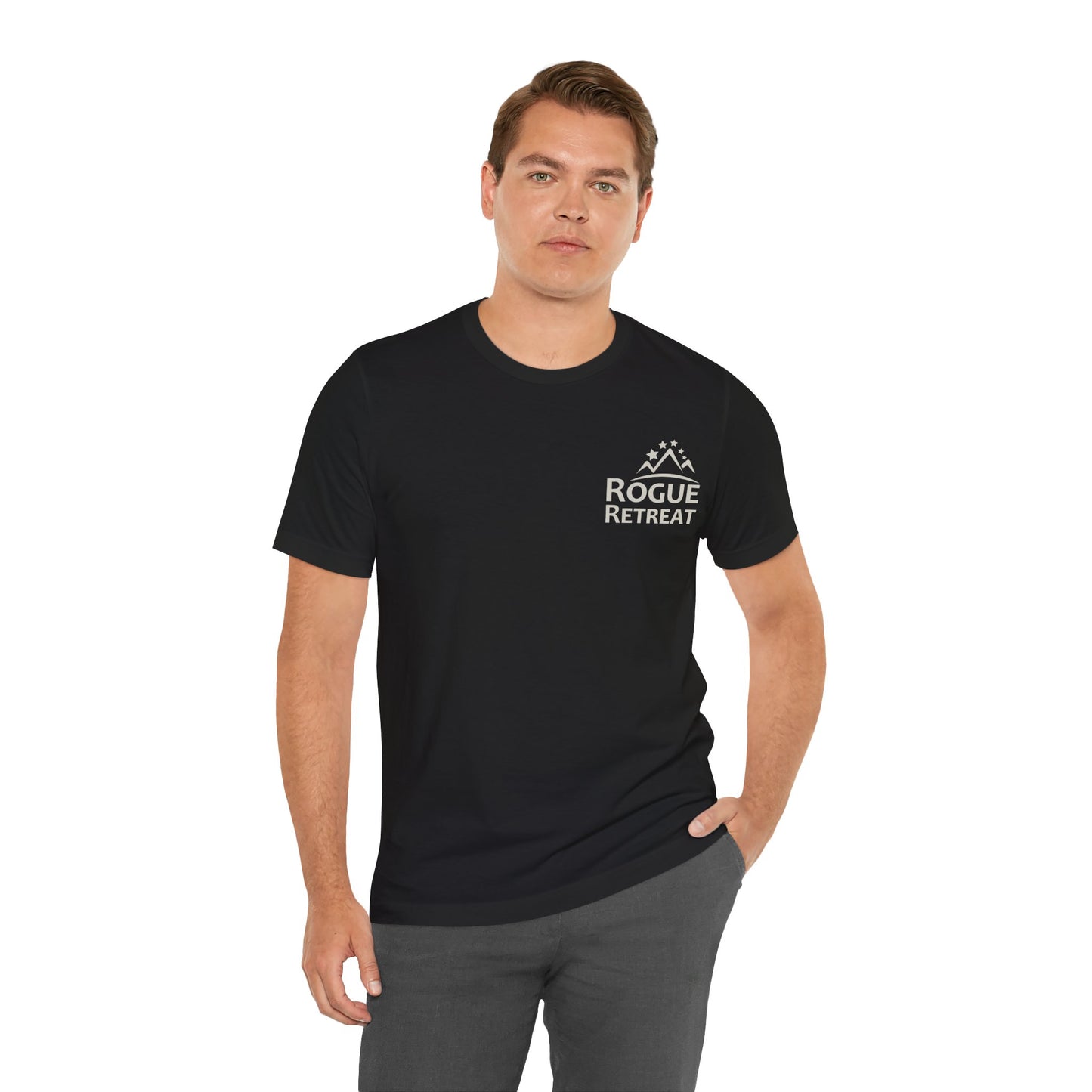 Staff - Rogue Retreat Logo Shirt V1 (Black)