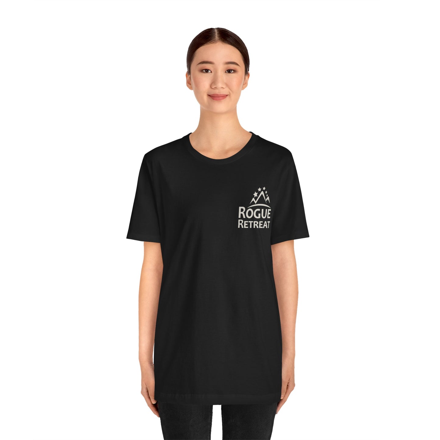 Staff - Rogue Retreat Logo Shirt V1 (Black)