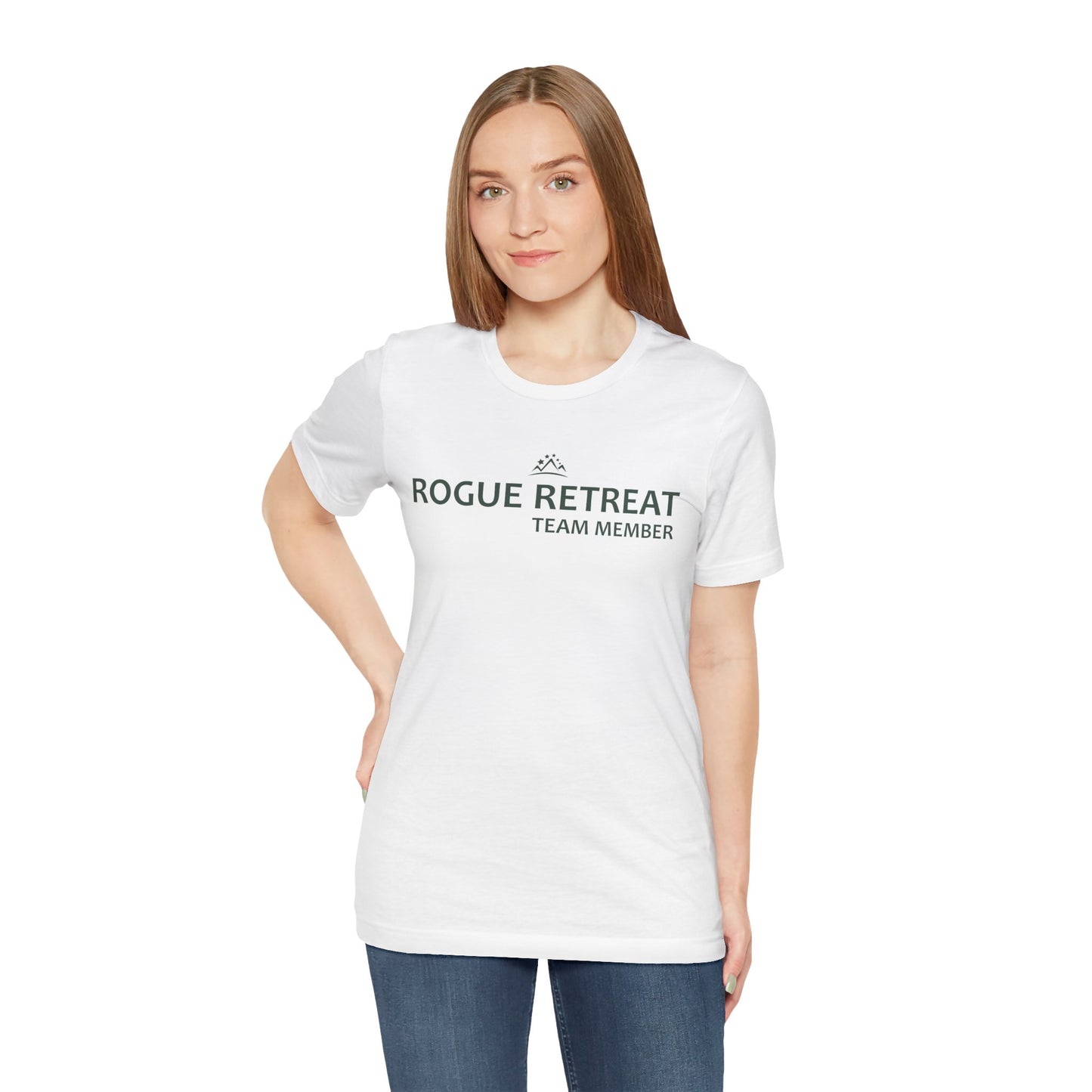 Staff - Rogue Retreat Logo T-Shirt V2 (White)